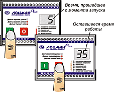 Станция управления насосами и защиты электродвигателей СУиЗ Лоцман+ режим работы по таймеру 